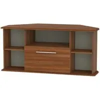Sherwood Corner TV Unit - Walnut