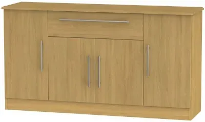 Sherwood Wide Sideboard - Oak