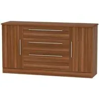 Sherwood Wide Sideboard with Storage - Walnut
