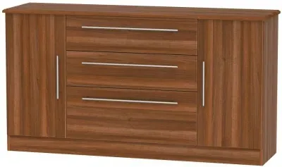Sherwood Wide Sideboard with Storage - Walnut