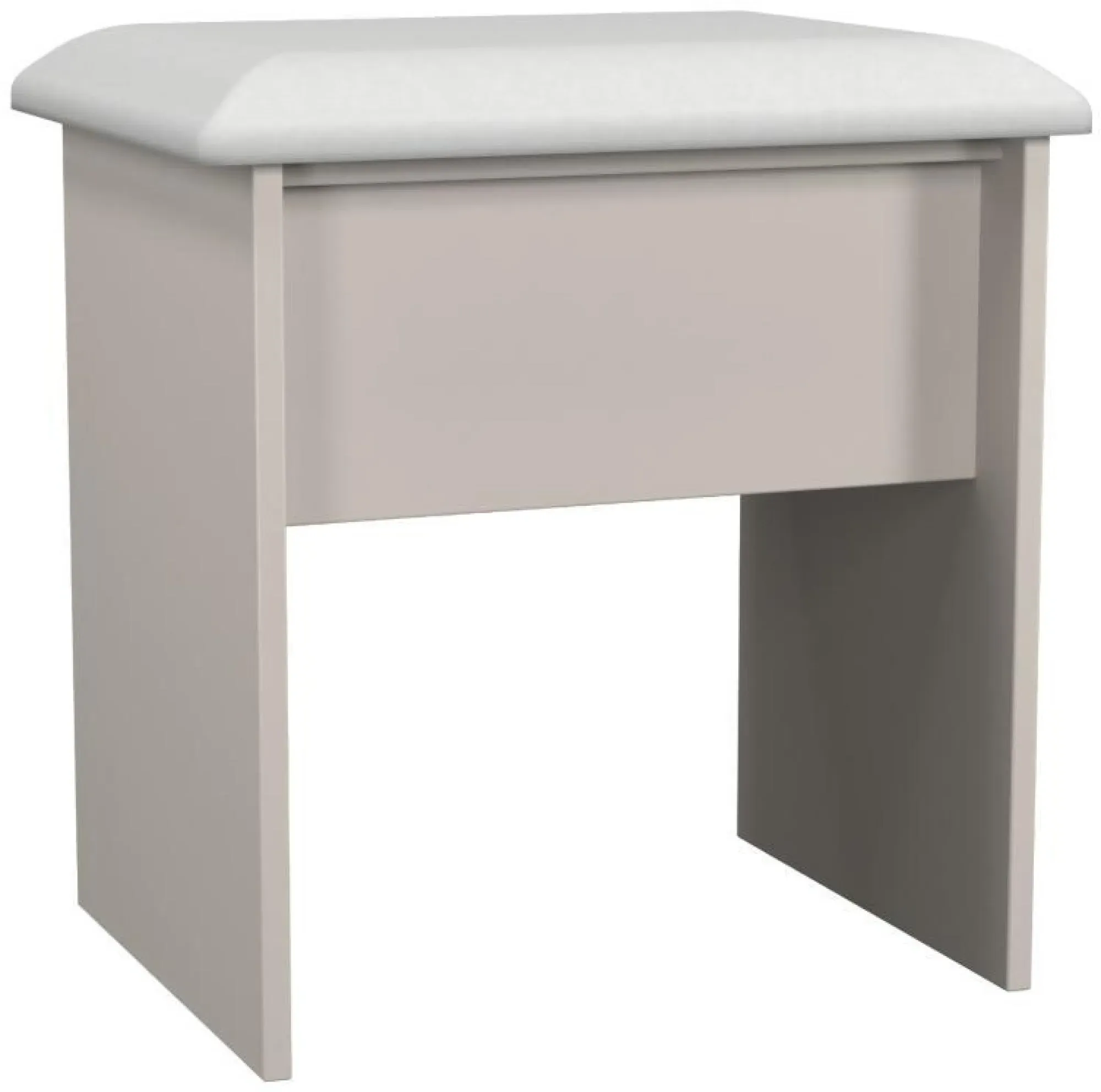 Sussex Padded Dressing Stool - Cashmere