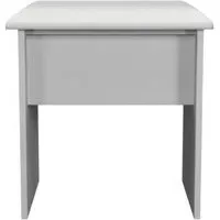 Sussex Padded Dressing Stool - Grey