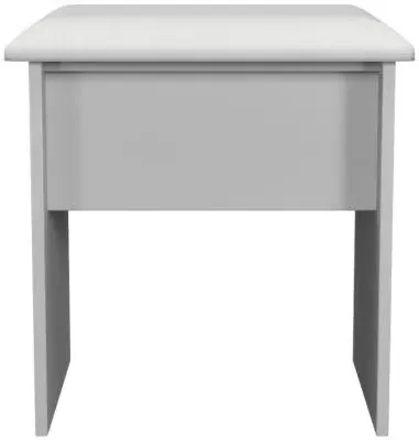 Sussex Padded Dressing Stool - Grey