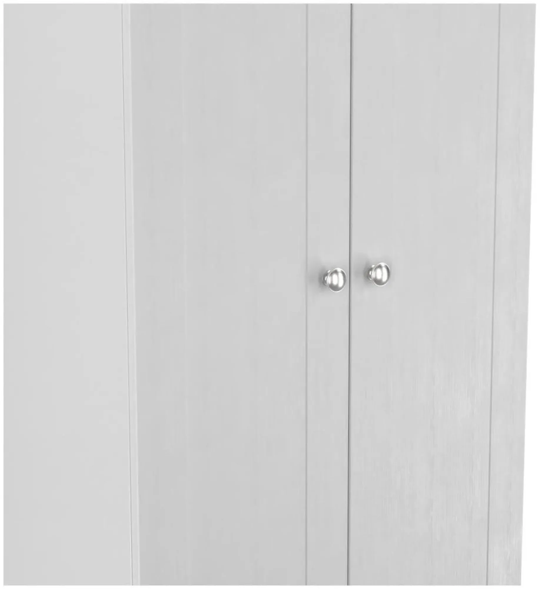 Sussex Tall Wardrobe 2 Door - Grey, Oak