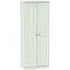 Victoria 2 Door Tall Wardrobe - Grey