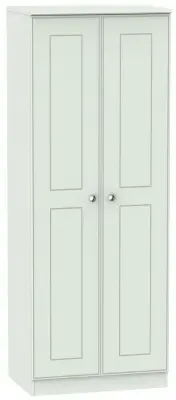 Victoria 2 Door Tall Wardrobe - Grey image