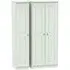 Victoria 3 Door Triple Wardrobe - Grey