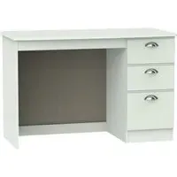 Victoria 3 Drawer Desk - Grey