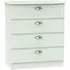 Victoria 4 Drawer Chest - Grey