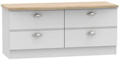 Victoria Bed Box - Grey, Oak