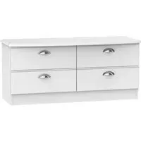 Victoria Bed Box - White Ash