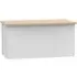 Victoria Blanket Box - Grey, Oak