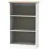 Victoria Bookcase - White Ash, Riviera Oak