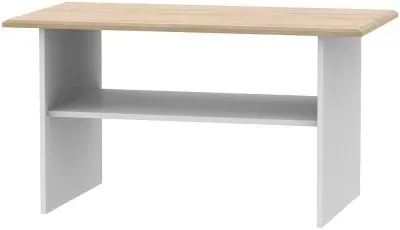 Victoria Coffee Table - Grey, Riviera Oak image