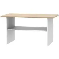 Victoria Coffee Table - White Ash, Riviera Oak