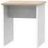Victoria Lamp Table - White Ash, Riviera Oak