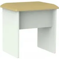 Victoria Padded Dressing Stool - Grey