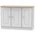 Victoria Small Sideboard - Grey, Oak