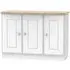Victoria Small Sideboard - White, Oak