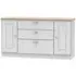 Victoria Wide Sideboard with Storage - Grey