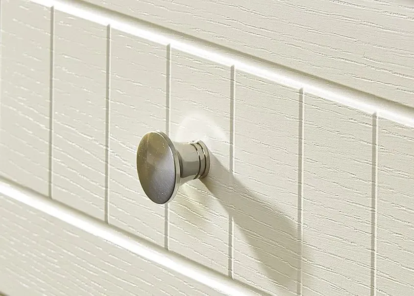 Vienna 2 Door Midi Wardrobe - Cream, Ash