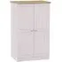Vienna 2-Door Midi Wardrobe - Kaschmir Ash, MDF