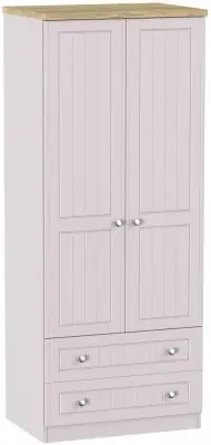 Vienna 2 Door Wardrobe with Drawers - Kaschmir Ash image
