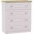 Vienna 4 Drawer Chest - Cashmere