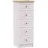 Vienna 5 Drawer Narrow Chest - Cashmere