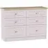 Vienna 6 Drawer Midi Chest - Cashmere