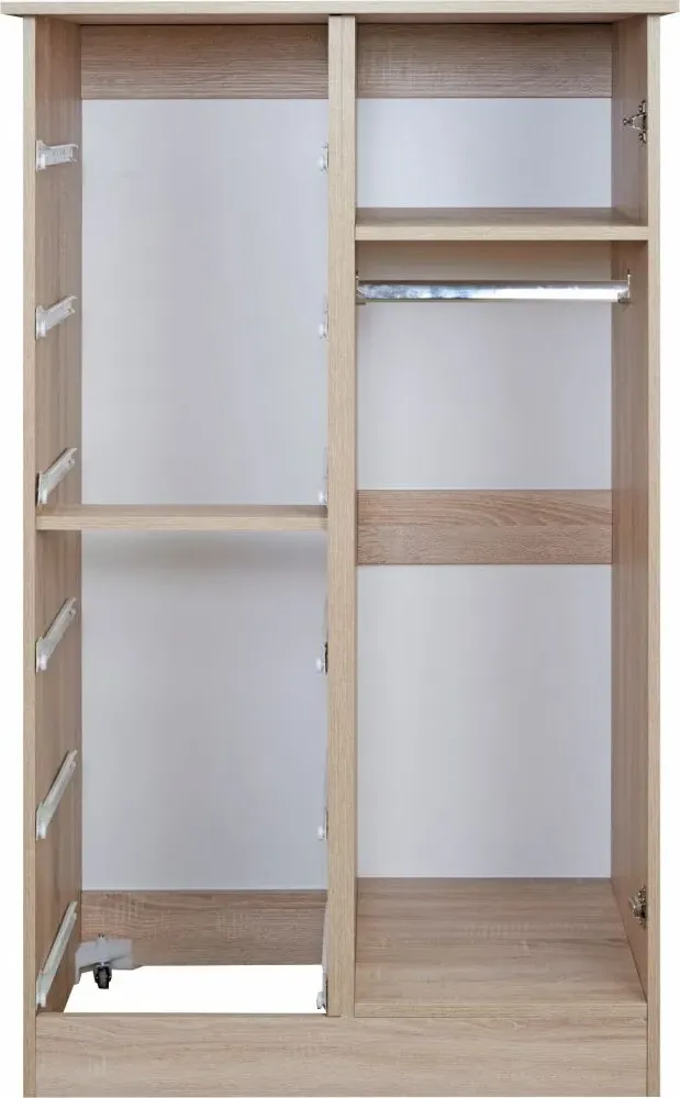 Warwick 1 Door Midi Wardrobe - Cream