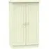 Warwick 2 Door Midi Wardrobe - Cream