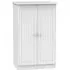 Warwick 2 Door Midi Wardrobe - White