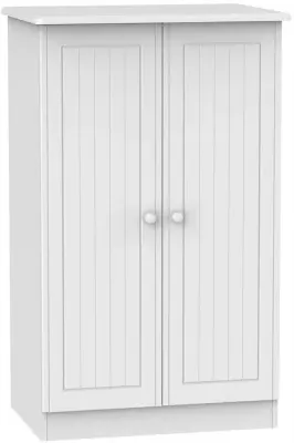 Warwick 2 Door Midi Wardrobe - White