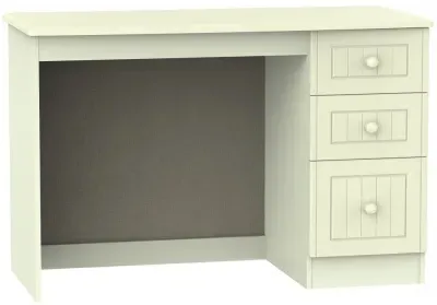 Warwick 3 Drawer Desk - Cream image
