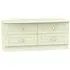 Warwick Bed Box with Storage - Cream