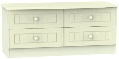 Warwick Bed Box with Storage - Cream image