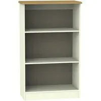 Warwick Bookcase - Cream, Oak
