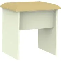 Warwick Padded Dressing Stool - Cream