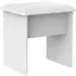 Warwick Padded Dressing Stool - White