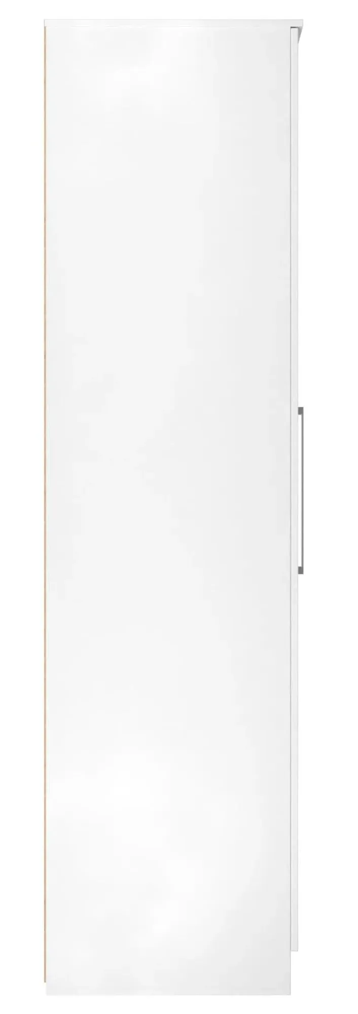 Worcester 3 Door Tall Wardrobe with Mirror - White
