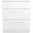 Worcester 3 Drawer Deep Chest - White, MDF