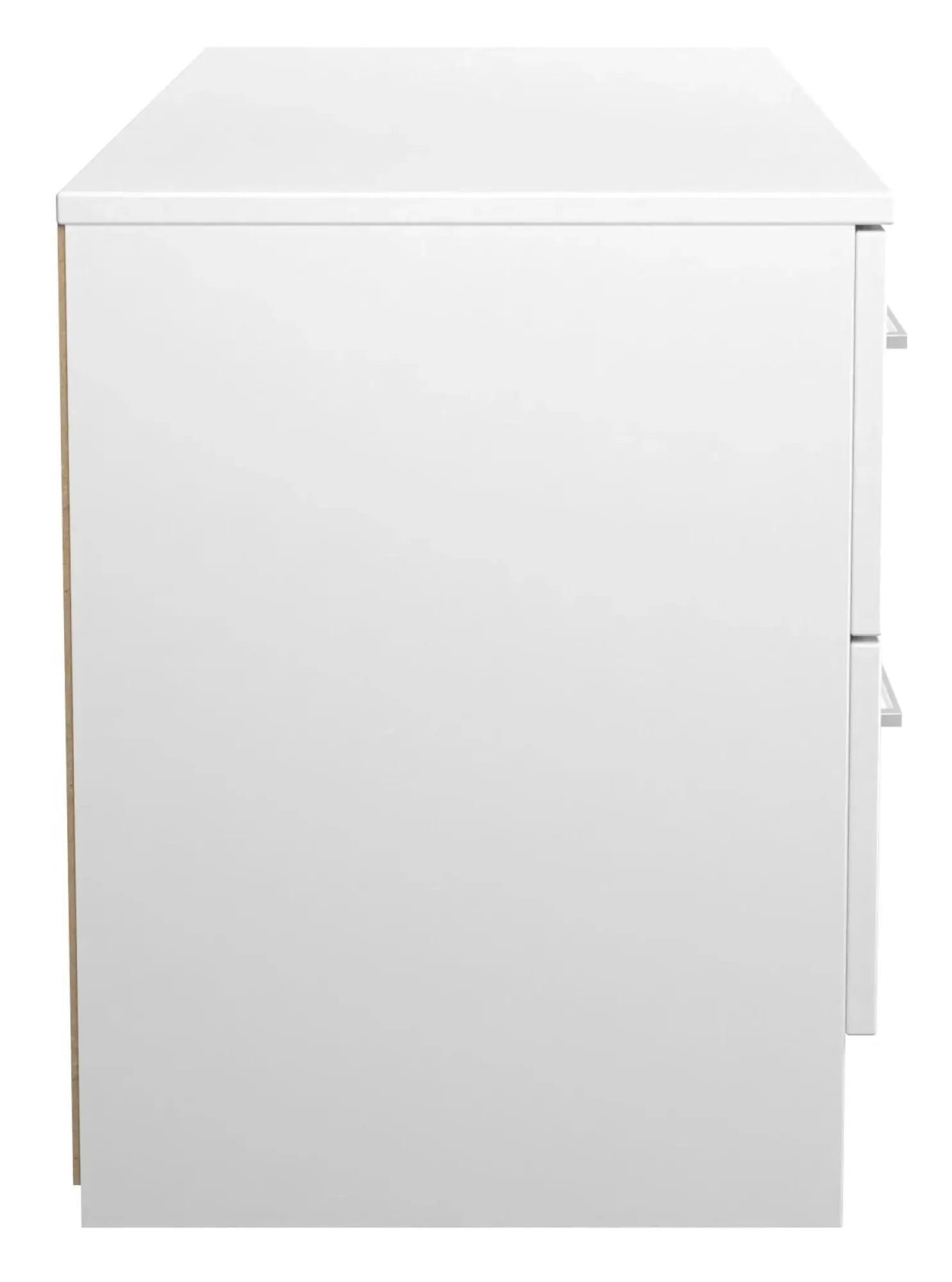 Worcester Bed Box with Storage - White, MDF