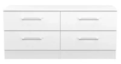 Worcester Bed Box with Storage - White, MDF image