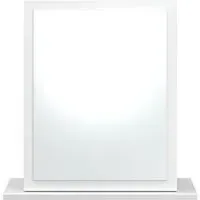 Worcester Small Dressing Mirror - White Gloss