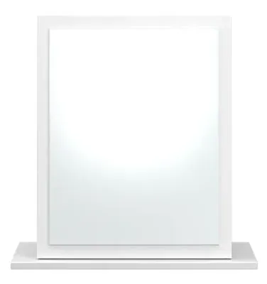 Worcester Small Dressing Mirror - White Gloss