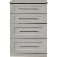 York 4 Drawer Deep Chest - Kaschmir Ash
