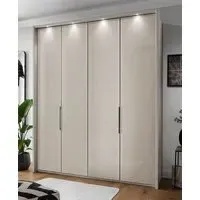 Asmara 4 Door Wardrobe - Champagne
