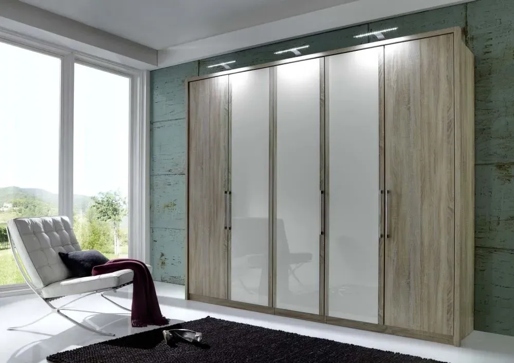 Berlin Glass Door Wardrobe