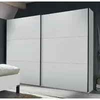 Breda 2 Door Sliding Wardrobe - White